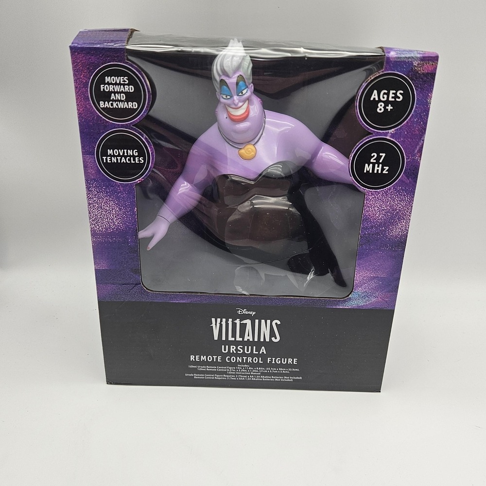 Disney Villains Ursula Remote Control Figure 27MHz RC‎ Toy Moving Tentacles New